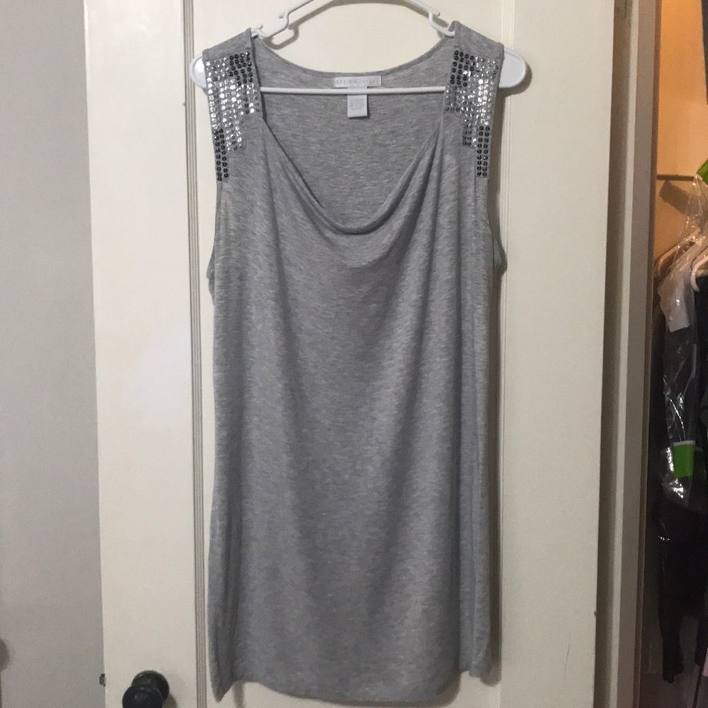 Design History Gray Top